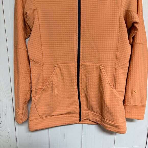 Patagonia Women’s R1 Full Zip Hoody Medium Peach Sherbet EUC - Picture 3 of 11